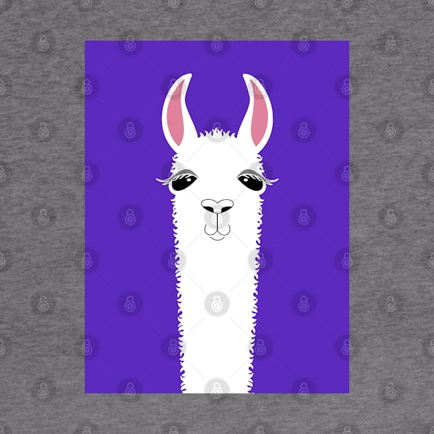 Llama Portrait #6 by JeanGregoryEvans1